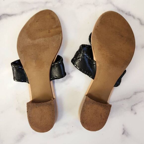 Cato women's size 7 black southwestern open toe sandal heels - Picture 7 of 8